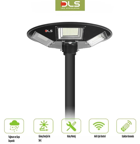 UFO500 500 Solar Güneş Enerjili Bahçe Çevre  Lambası DLS - 2