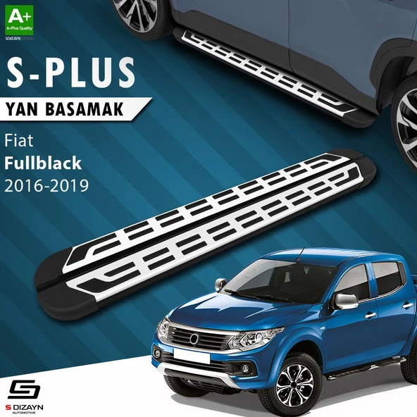 S-Dizayn Fiat Fullback S-Plus Gri Yan Basamak 193 Cm 2016-2019