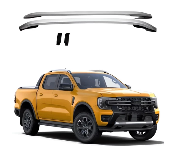 Ford Ranger T9 2023 ve Sonrası OEM Tavan Çıtası Gri (İthal)