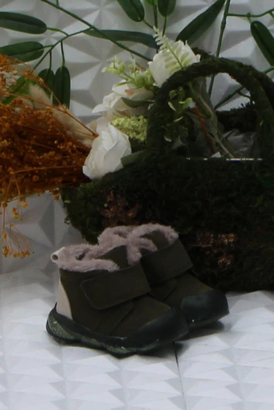 Vicco 946.E24K.437 Mind Haki İlk Adım Işıklı Erkek Çocuk Bot ürün görseli