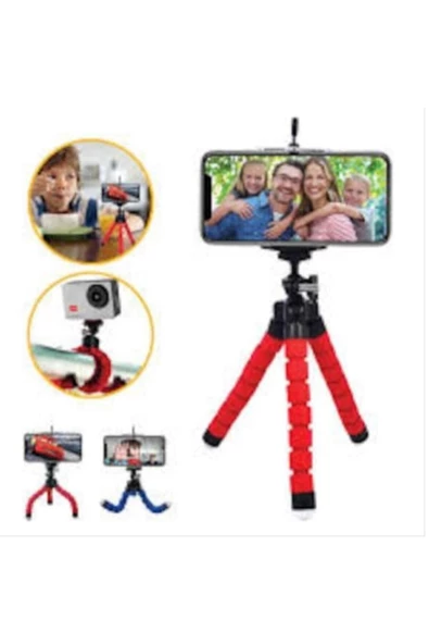 Piranha 5425 Tripod Ahtapot Telefon Tutucu