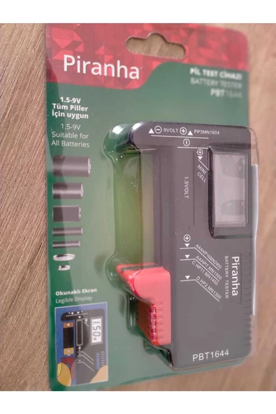 Piranha Pbt 1644 Pil Test Cihazı