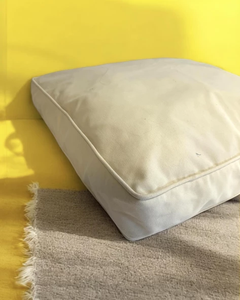 Mini White Kedi Köpek Minderi 70 x 60 cm - 3