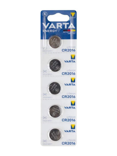 VARTA Energy Lithium Coin CR2016 5Lİ