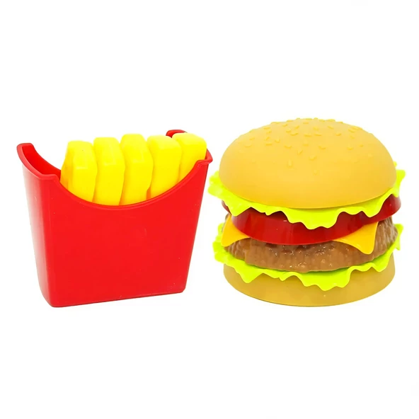 Mr. Chef Hamburger Menü Oyuncak Seti Kartela - 2