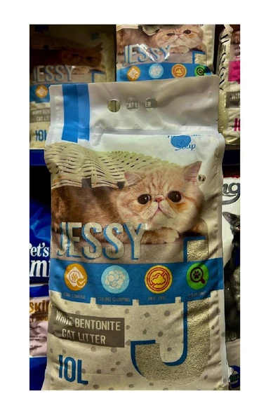 Jessy Kokulu Kedi Kumu Bentonit 10 litre