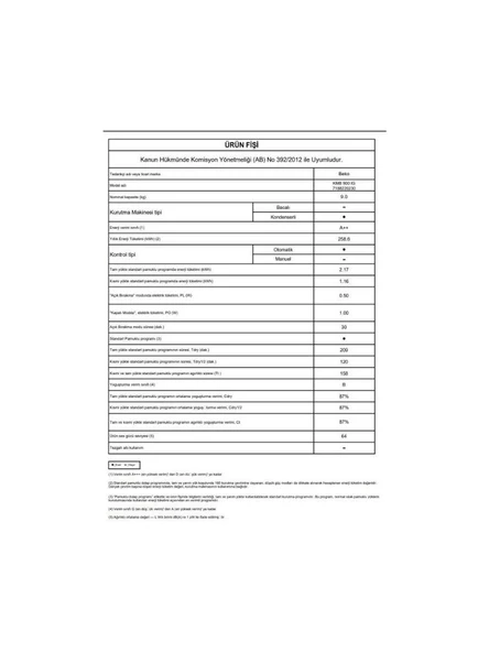 Beko KMB 900 IG 9 kg Çamaşır Kurutma Makinesi - 5