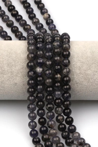 İyolit Doğaltaş Dizi 8 mm Küre Kesim ürün görseli