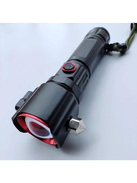 OR-2210-TG Şarjlı El Feneri, Teleskopik Zoom Özellikli Acil Durum El Feneri, 8800 Mah Pil 30 Watt - 4