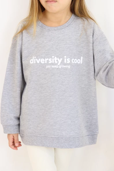 Diversity Baskılı Unisex Sweatshirt - 2