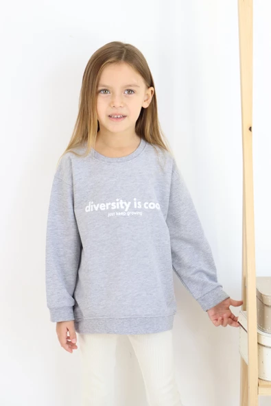 Diversity Baskılı Unisex Sweatshirt