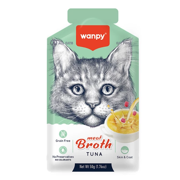 Wanpy Ton Balığı Kedi Çorbası 50 Gr