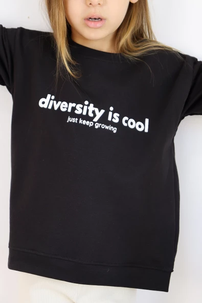 Diversity Baskılı Unisex Sweatshirt - 7