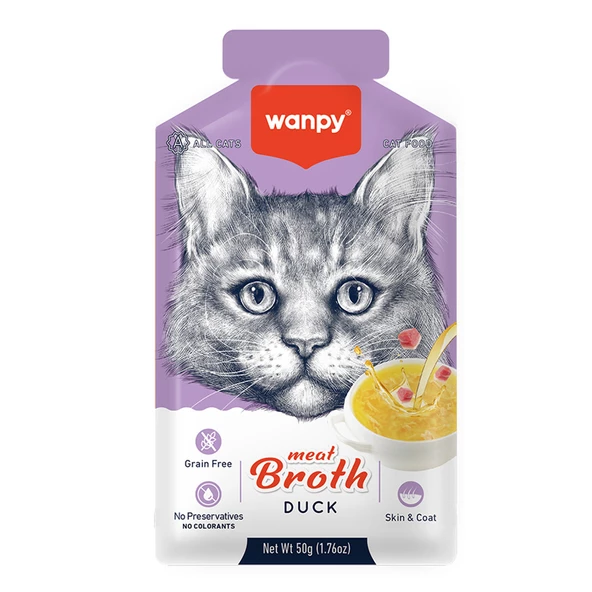 Wanpy Ördekli Kedi Çorbası 50 Gr