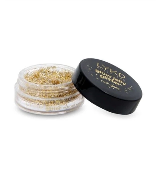 LYKD Glow Jelly Glitter Altın