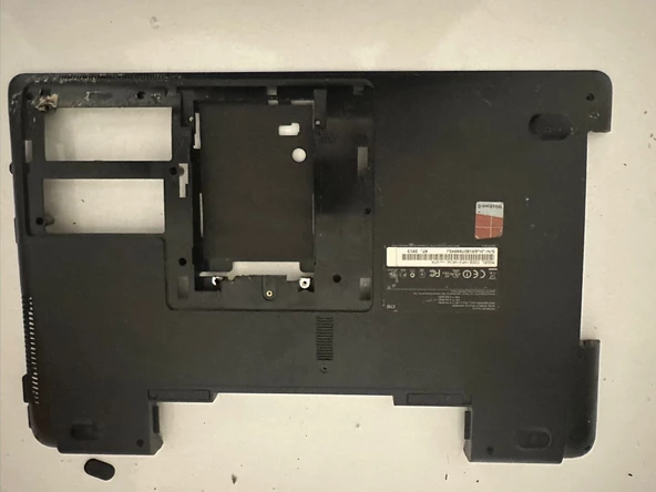 Samsung Laptop 270E NP270E5E ORJİNAL ALT KASA 2.EL ÜRÜN - Resim 2