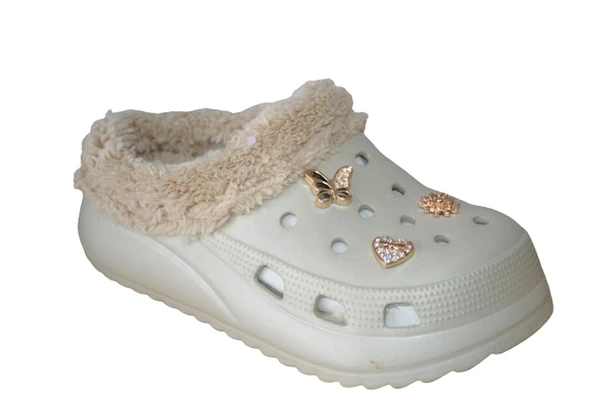 Kadın Bej Kürklü Eva Terlik - 2