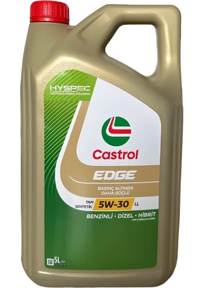 Castrol Edge 5W-30 Ll 5 Lt Motor Yağı