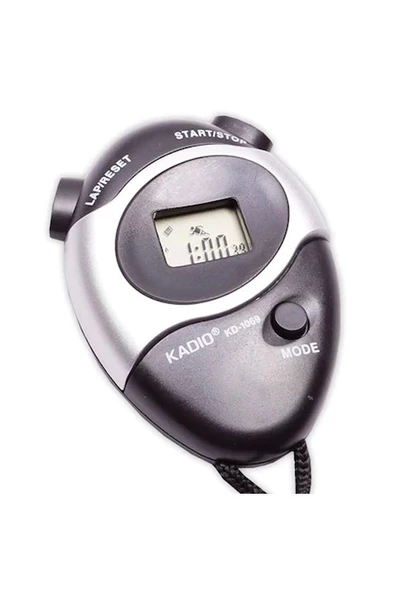 Kronometre Boyun Askılı 1 Adet Sporcu Kronometresi Dijital Profesyonel Dijital Saatli Alarmlı Çok Foksiyonlu Zamanlayıcı - 3