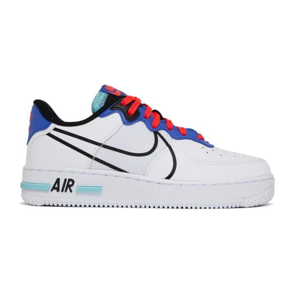 Nike Air Force 1 React Astronomy Blue Laser Crimson ürün görseli