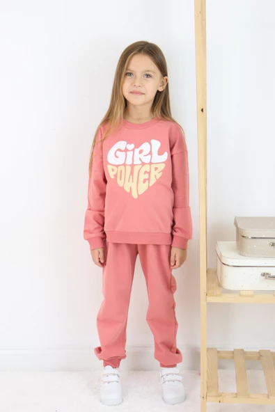 GirlPower Baskılı Takım - 6