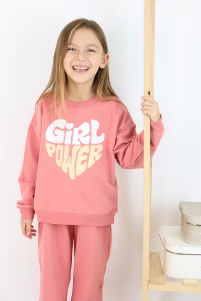 GirlPower Baskılı Takım - 9