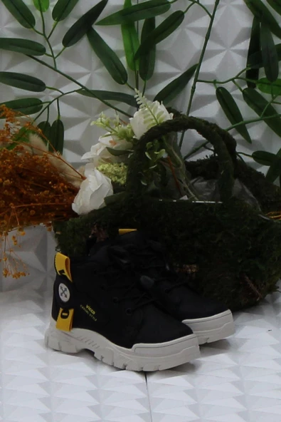 Vicco 946.P24K.407 Siyah Marcus Rahat Lastik Bağçık Erkek Çocuk Bot ürün görseli