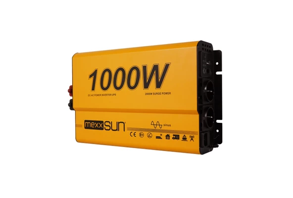 Tam Sinüs UPS (Remote Ekran) 12V 1000W