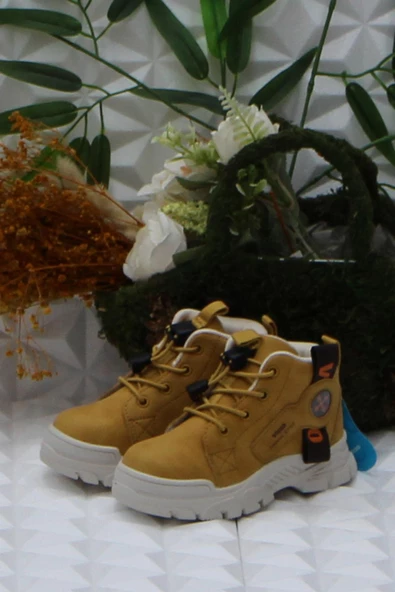 Vicco 946.P24K.407 Camel Marcus Rahat Lastik Bağçık Erkek Çocuk Bot - Resim 3