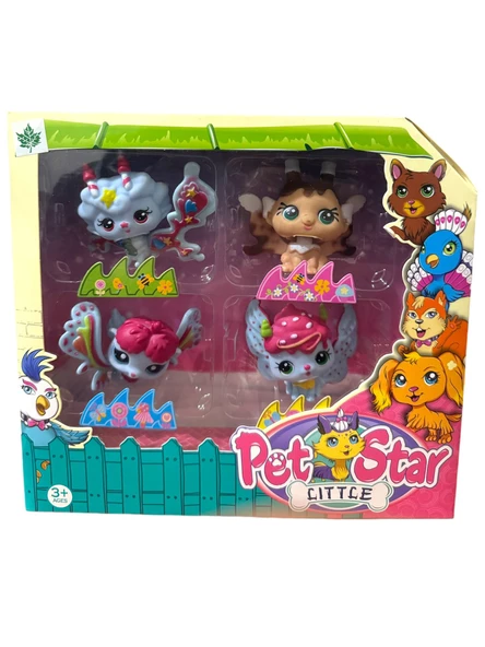 Miniş Ailesi 4 lü Neşeli Minişler Mega Set - 2
