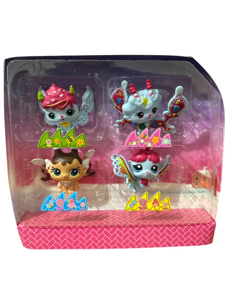 Miniş Ailesi 4 lü Neşeli Minişler Mega Set - 3