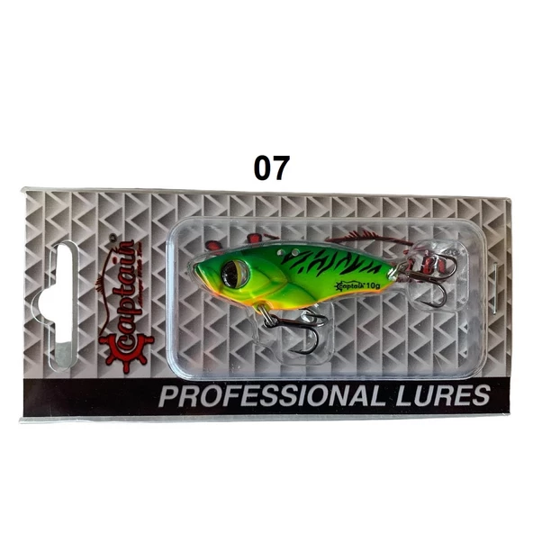 Captain 3662 Vertigal Metal Vibrasyon 4.5cm 10gr Suni Yem - 6