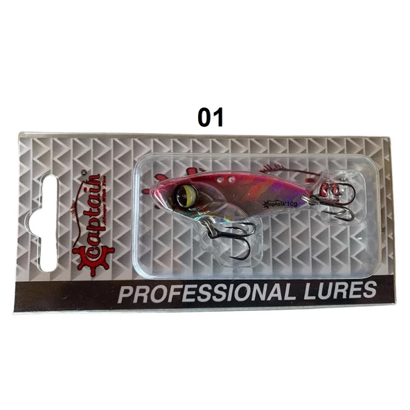 Captain 3662 Vertigal Metal Vibrasyon 4.5cm 10gr Suni Yem - 3