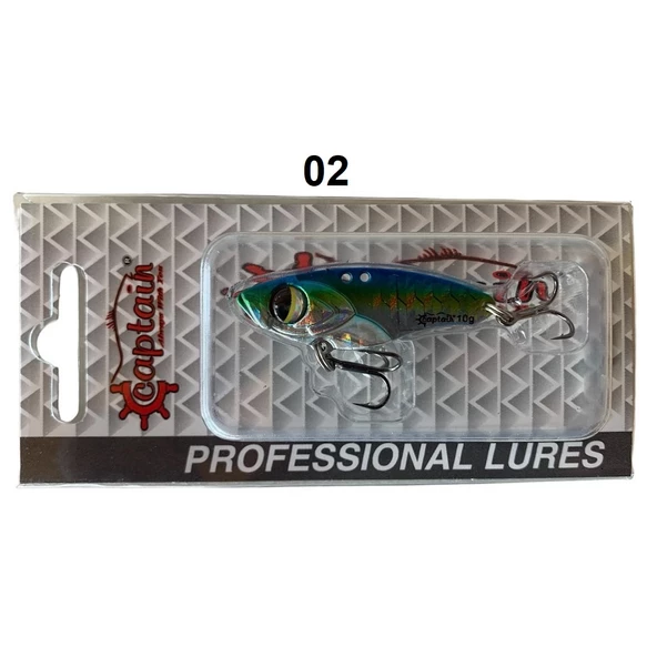 Captain 3662 Vertigal Metal Vibrasyon 4.5cm 10gr Suni Yem - 4