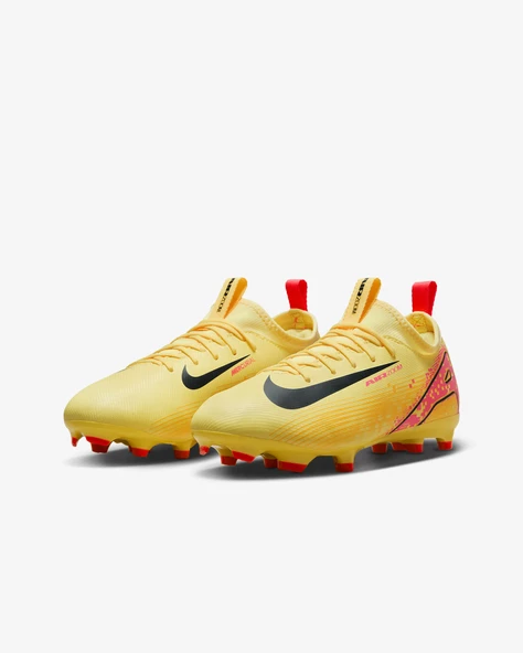 NİKE Jr Mercurial Vapor 16 Academy çocuk krampon Mbappe Fg/Mg Krampon (DAR KALIP) - 3