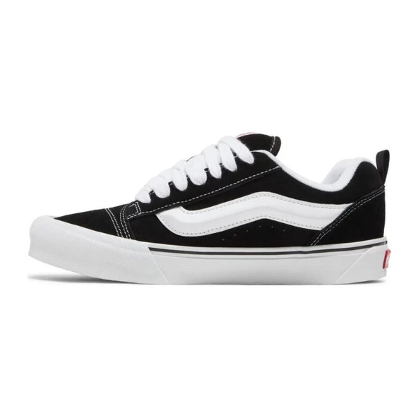 Vans Knu Skool Black White - Resim 2
