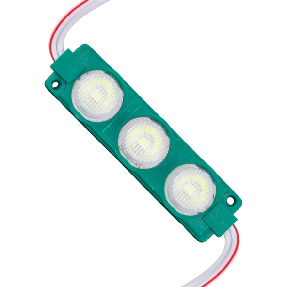 POWERMASTER MODÜL LED 12V 3W YEŞİL 74X20 MM 3030