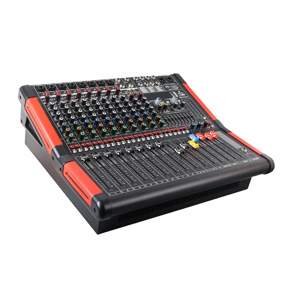 MAGICVOICE MV-A1200 12 XF CH-2X650-W USB/BT POWER MIXER