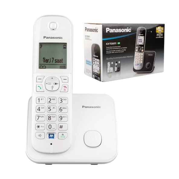 PANASONIC KX-TG6811 DECT GRİ TELSİZ TELEFON