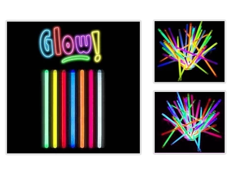 Glow Stick 20cm Fosforlu Kırılan Çubuk (10 Adet)