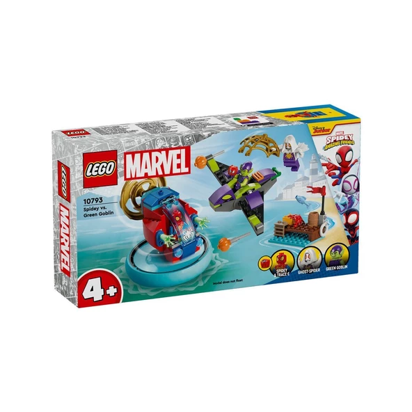 10793 Lego Marvel Spidey - Spidey Green Gobline Karşı 84 parça +4 yaş