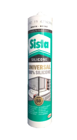 Sista Üniversal Beyaz Silikon 280 ml