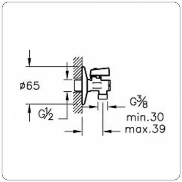 Artema A45200 Filtreli Ara Musluk