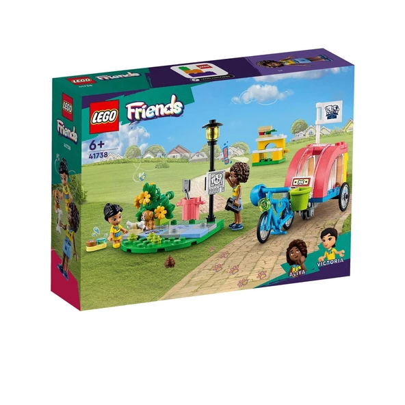 41738 LEGO® Friends - Köpek Kurtarma Bisikleti 125 parça +6 yaş