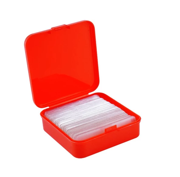 60 Parça Çok Amaçlı Çift Taraflı Bant 1 cm x 4 cm - 5