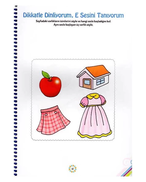 Belirli Gün ve Haftalar Etkinlik Kitabı Mavi Çember (48 Ay ve Üzeri) - 2