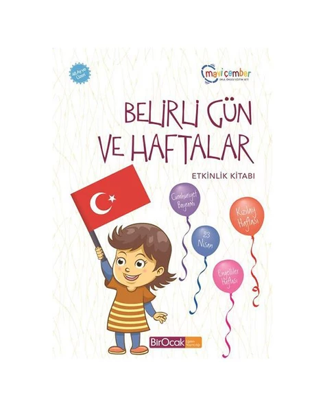 Belirli Gün ve Haftalar Etkinlik Kitabı Mavi Çember (48 Ay ve Üzeri)