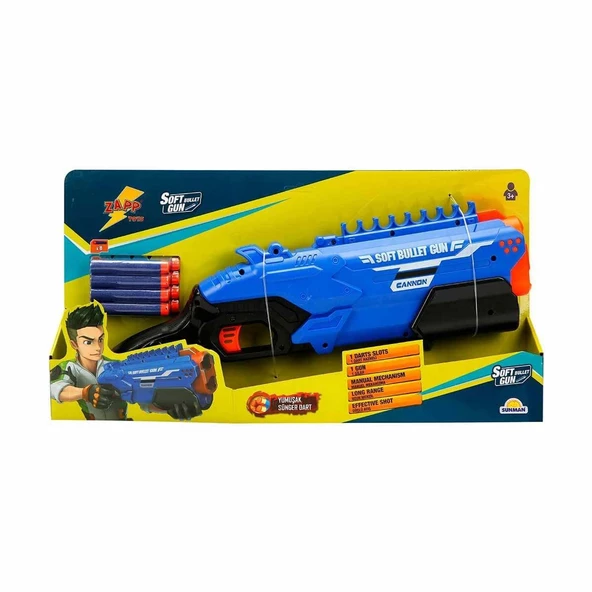 3407 Zapp Toys Sünger Dart Atan Silah 40 cm