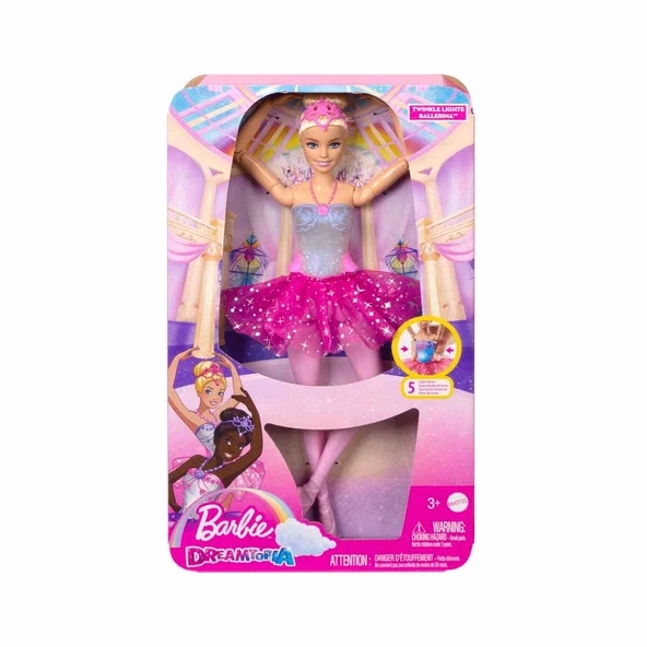 HLC25 Barbie Işıltılı Balerin Bebek