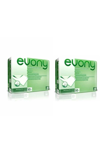 EVONY 60x90 Yatak Koruyucu Örtü 60 Adet